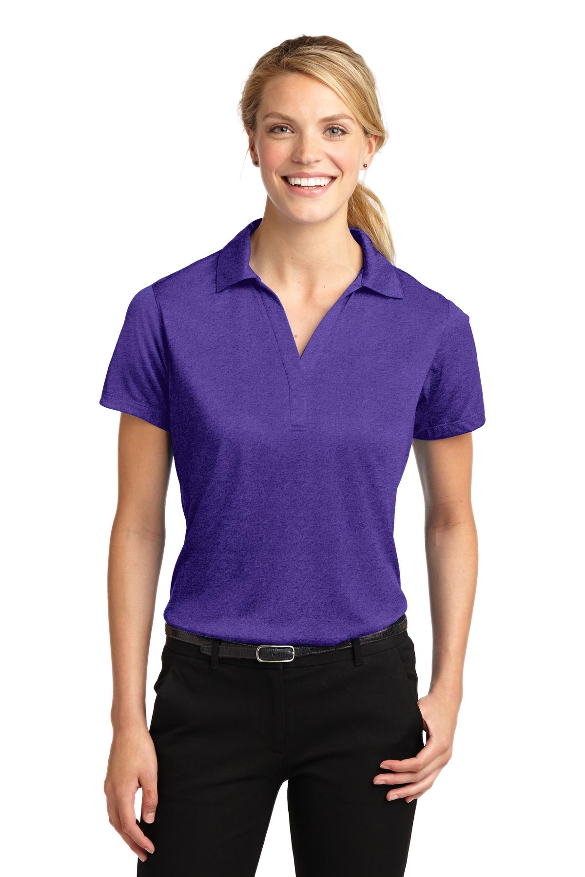 Photo of Sport-Tek Ladies LST660  color  Varsity Purple Heather