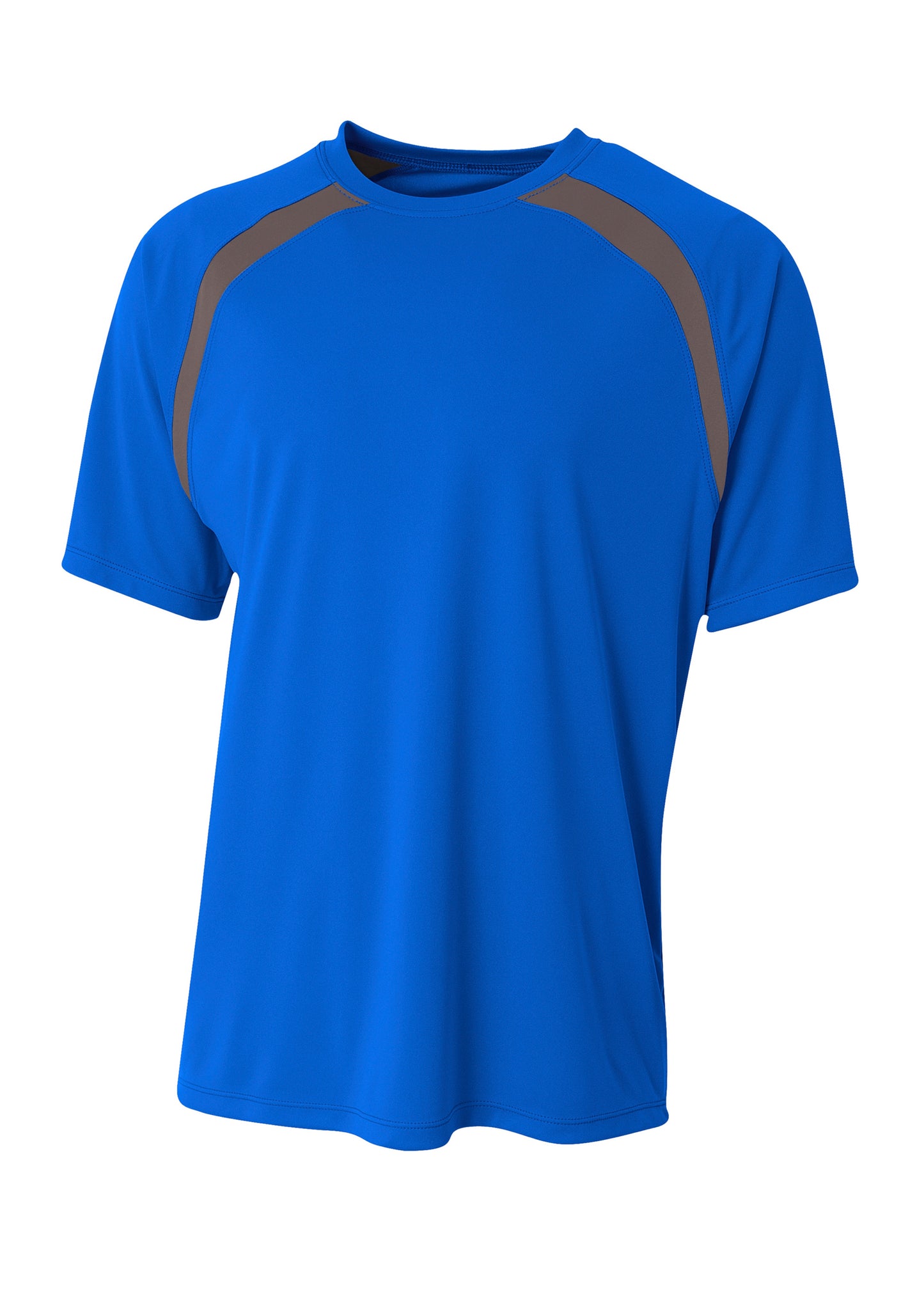Photo of A4 SHIRTS N3001  color  ROYAL/GRAPHITE