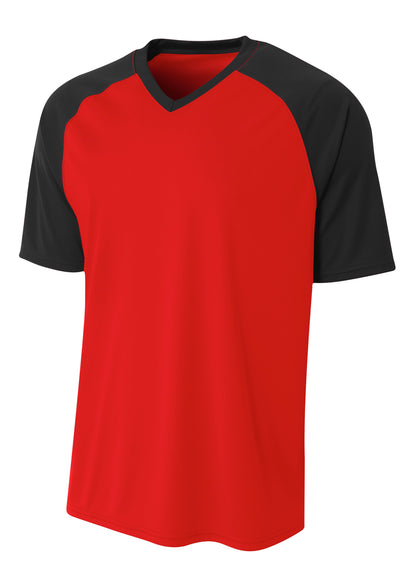 Photo of A4 JERSEYS N3373  color  SCARLET/BLACK