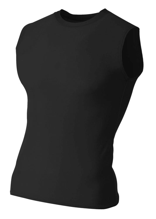 Photo of A4 COMPRESSION TOP NB2306  color  BLACK