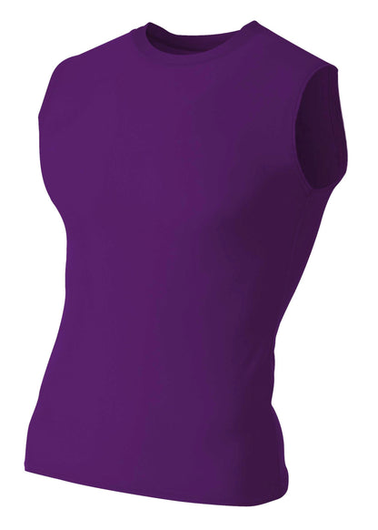 Photo of A4 COMPRESSION TOP NB2306  color  PURPLE