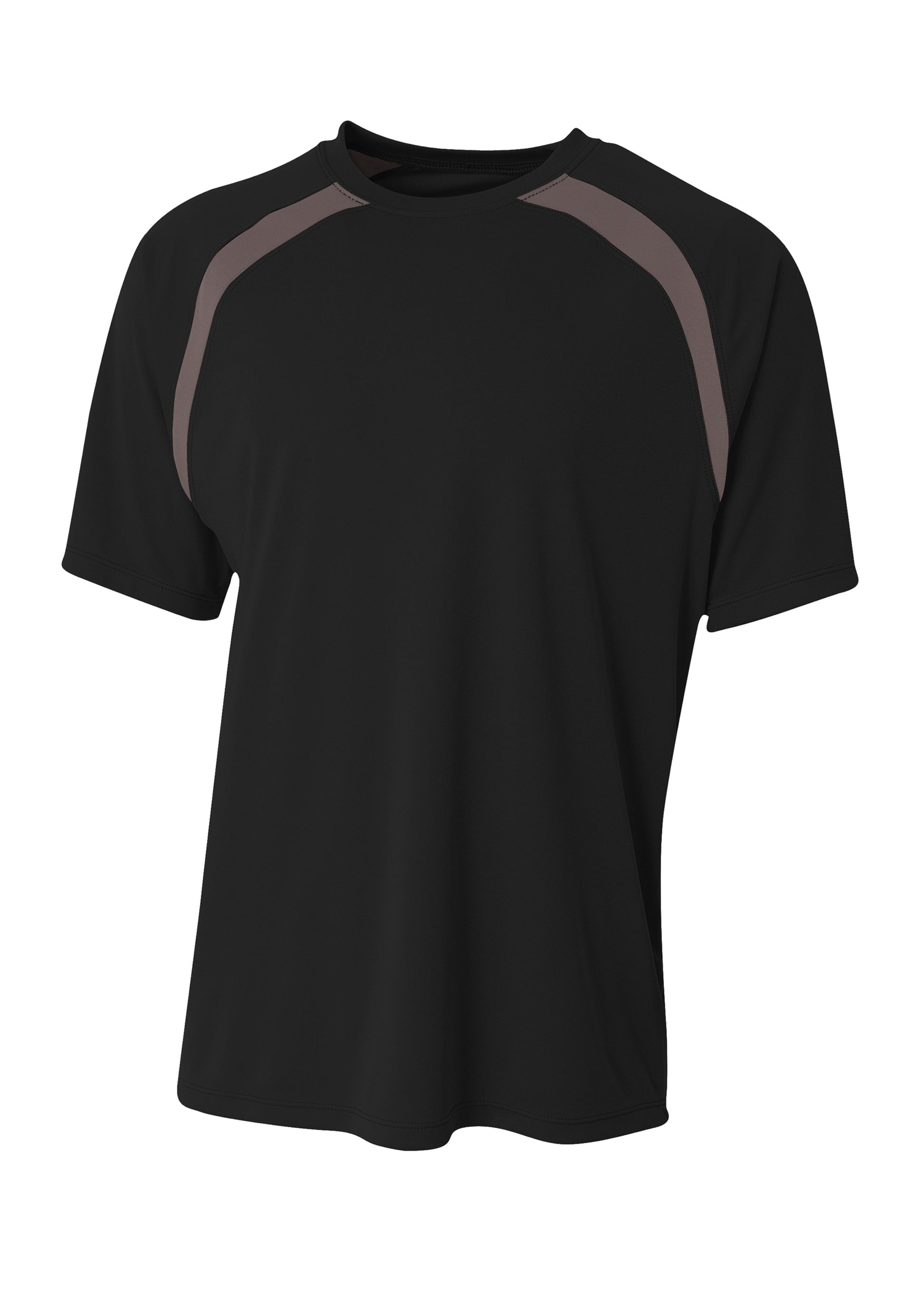 Photo of A4 SHIRTS NB3001  color  BLACK/GRAPHITE