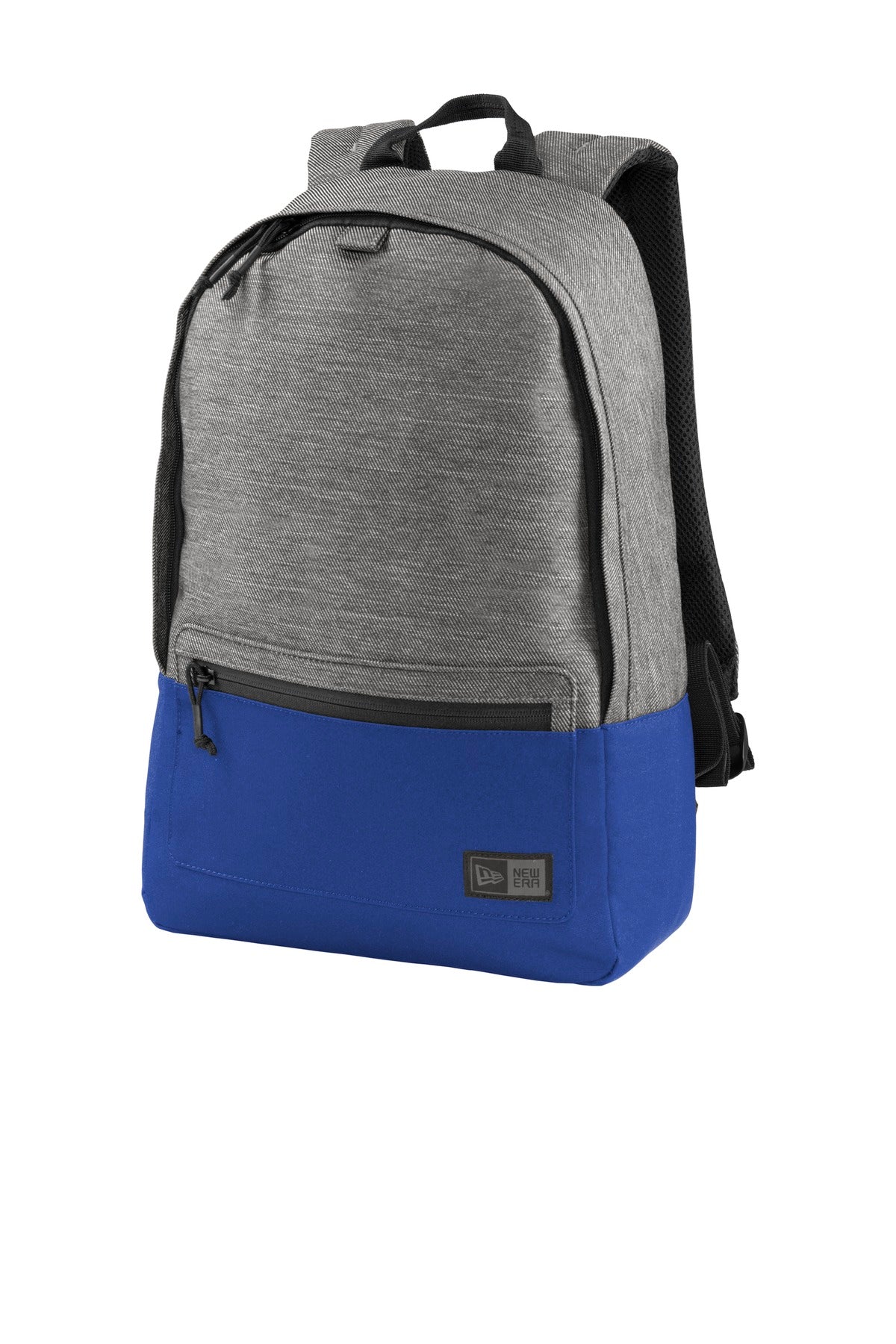 Photo of New Era Bags NEB201  color  Grey Twill Heather/ Royal