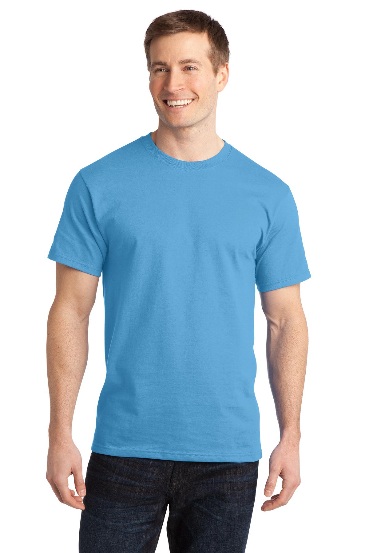 Photo of Port & Company T-Shirts PC150  color  Aquatic Blue