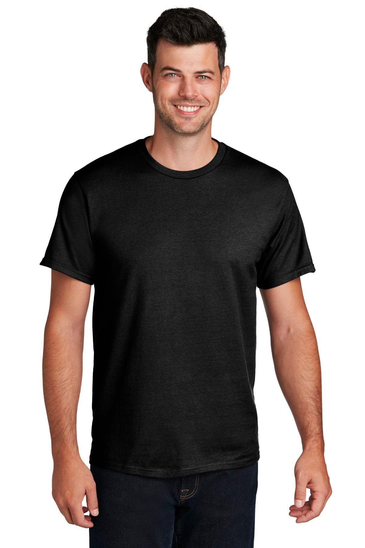 Photo of Port & Company T-Shirts PC150  color  Jet Black