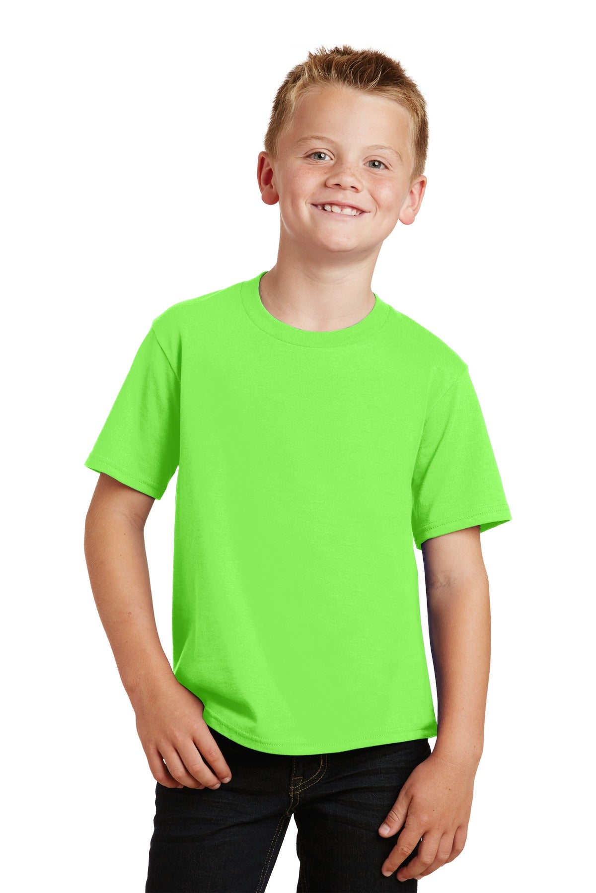 Photo of Port & Company T-Shirts PC450Y  color  Flash Green