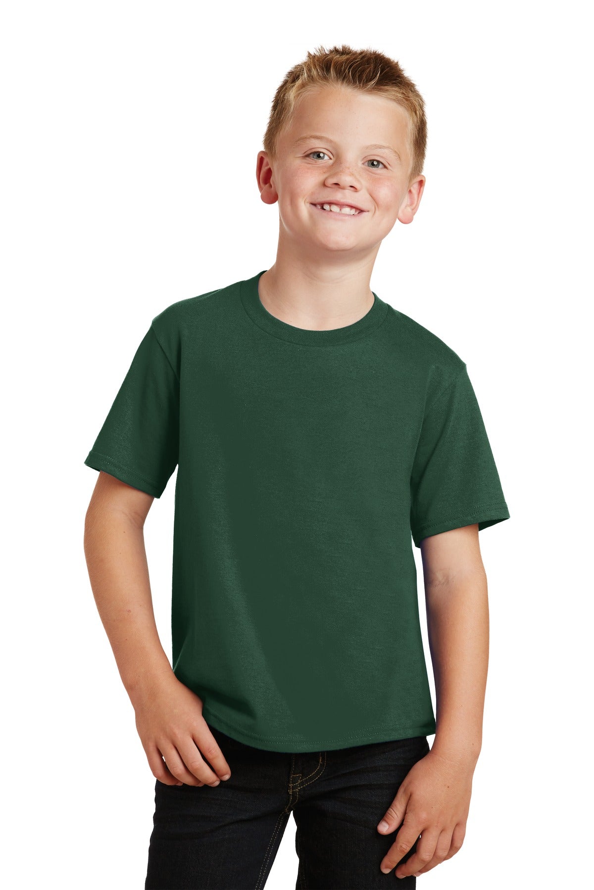 Photo of Port & Company T-Shirts PC450Y  color  Forest Green