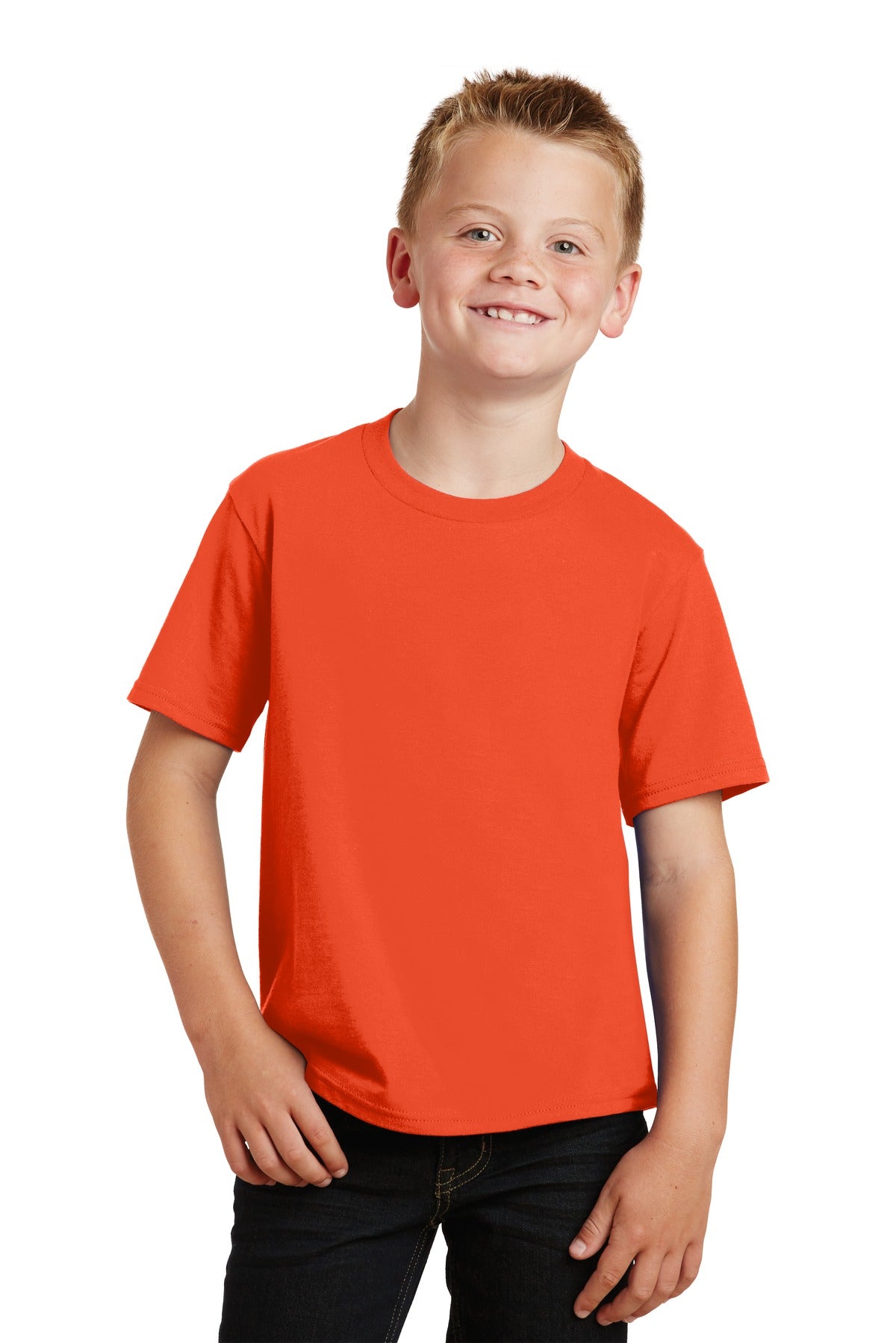 Photo of Port & Company T-Shirts PC450Y  color  Orange