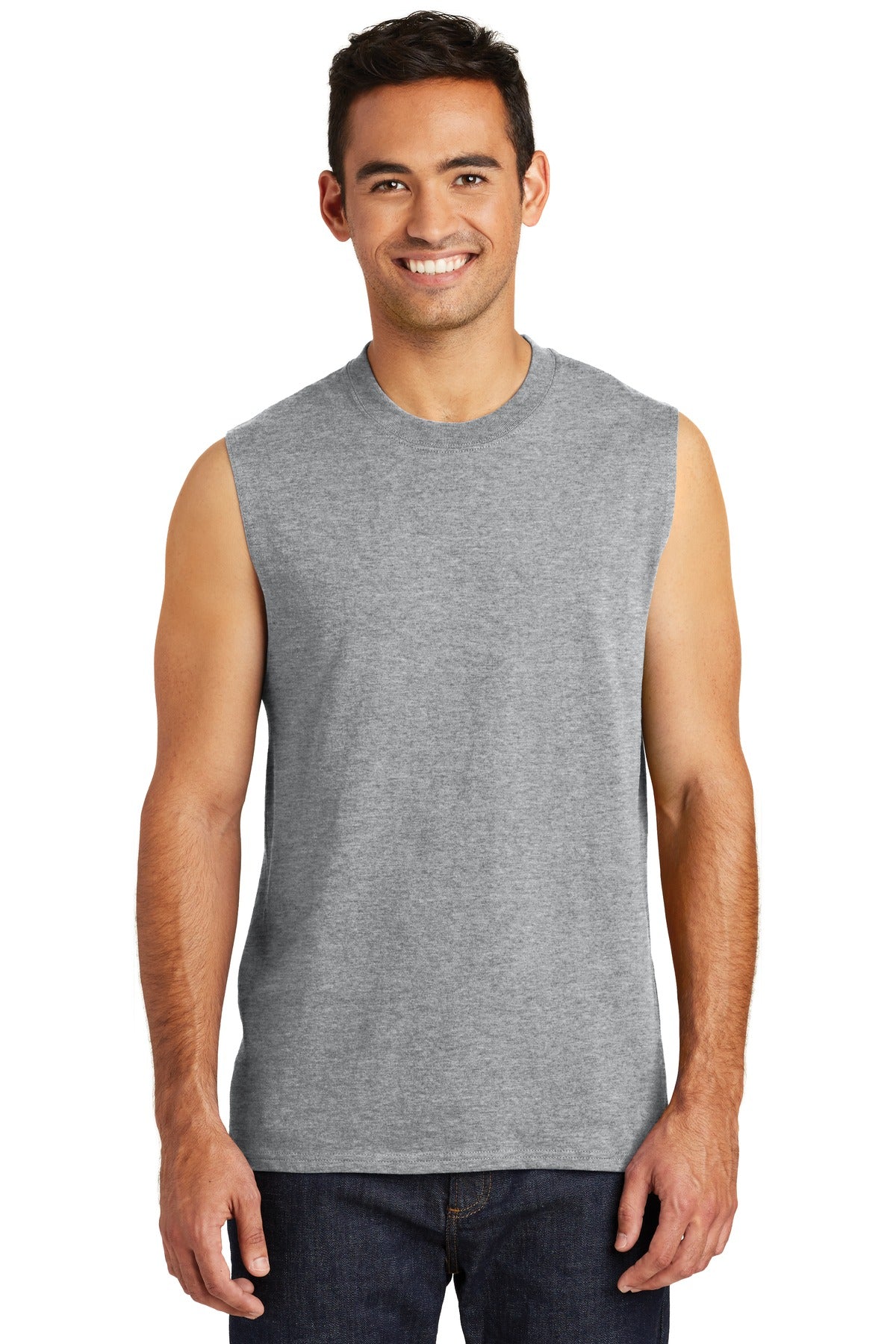 Photo of Port & Company T-Shirts PC54SL  color  Athletic Heather