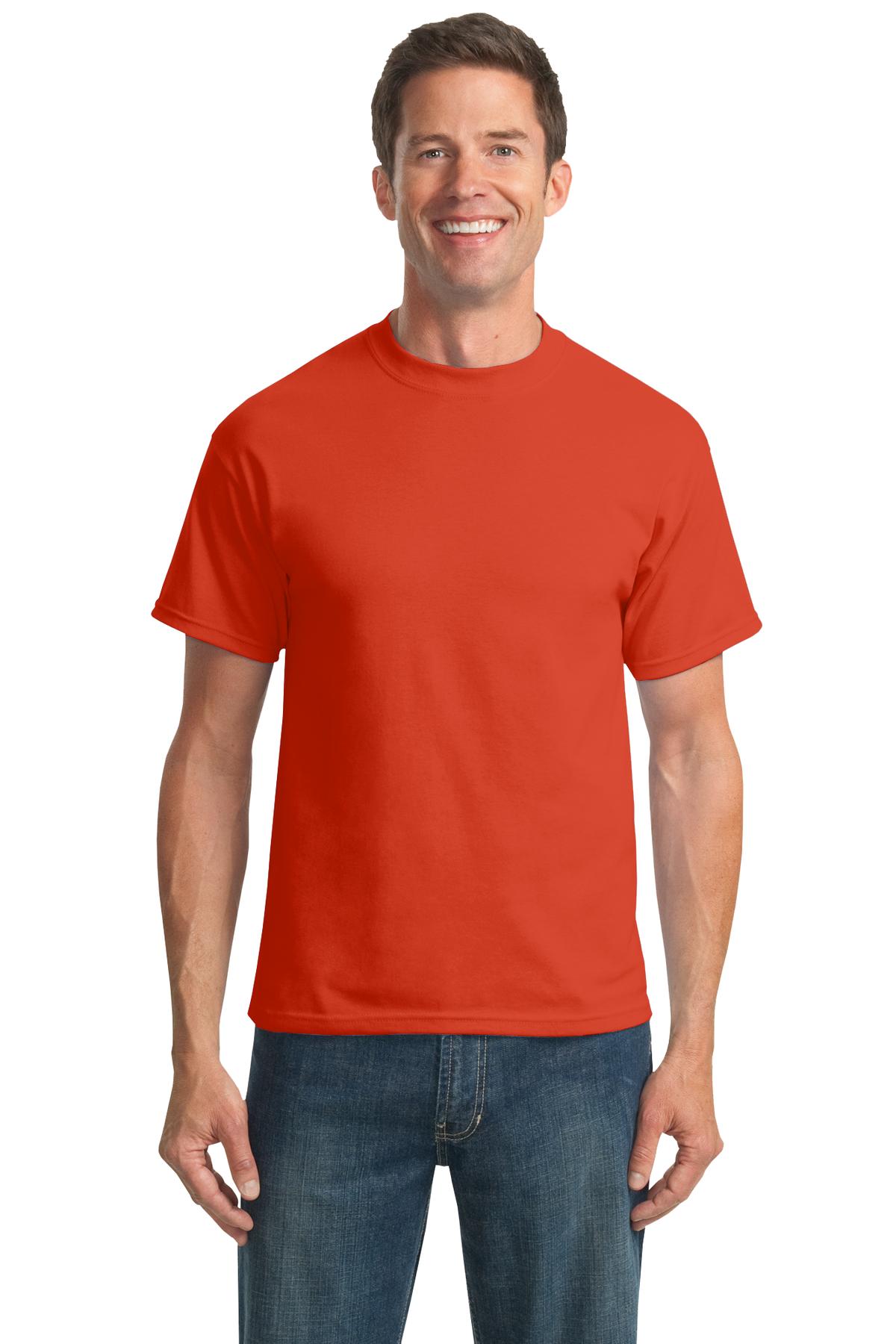 Photo of Port & Company T-Shirts PC55T  color  Orange