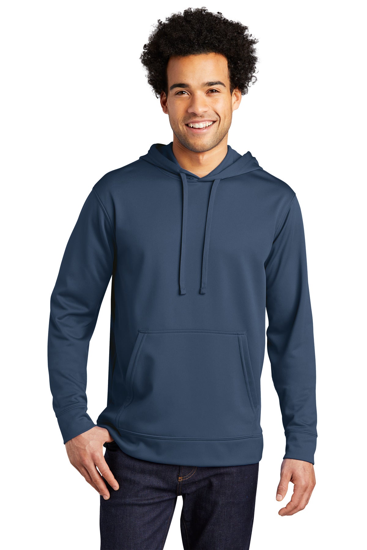 Photo of Port & Company Sweatshirts/Fleece PC590H  color  Deep Navy