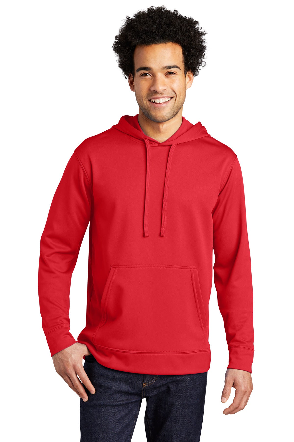 Photo of Port & Company Sweatshirts/Fleece PC590H  color  Red