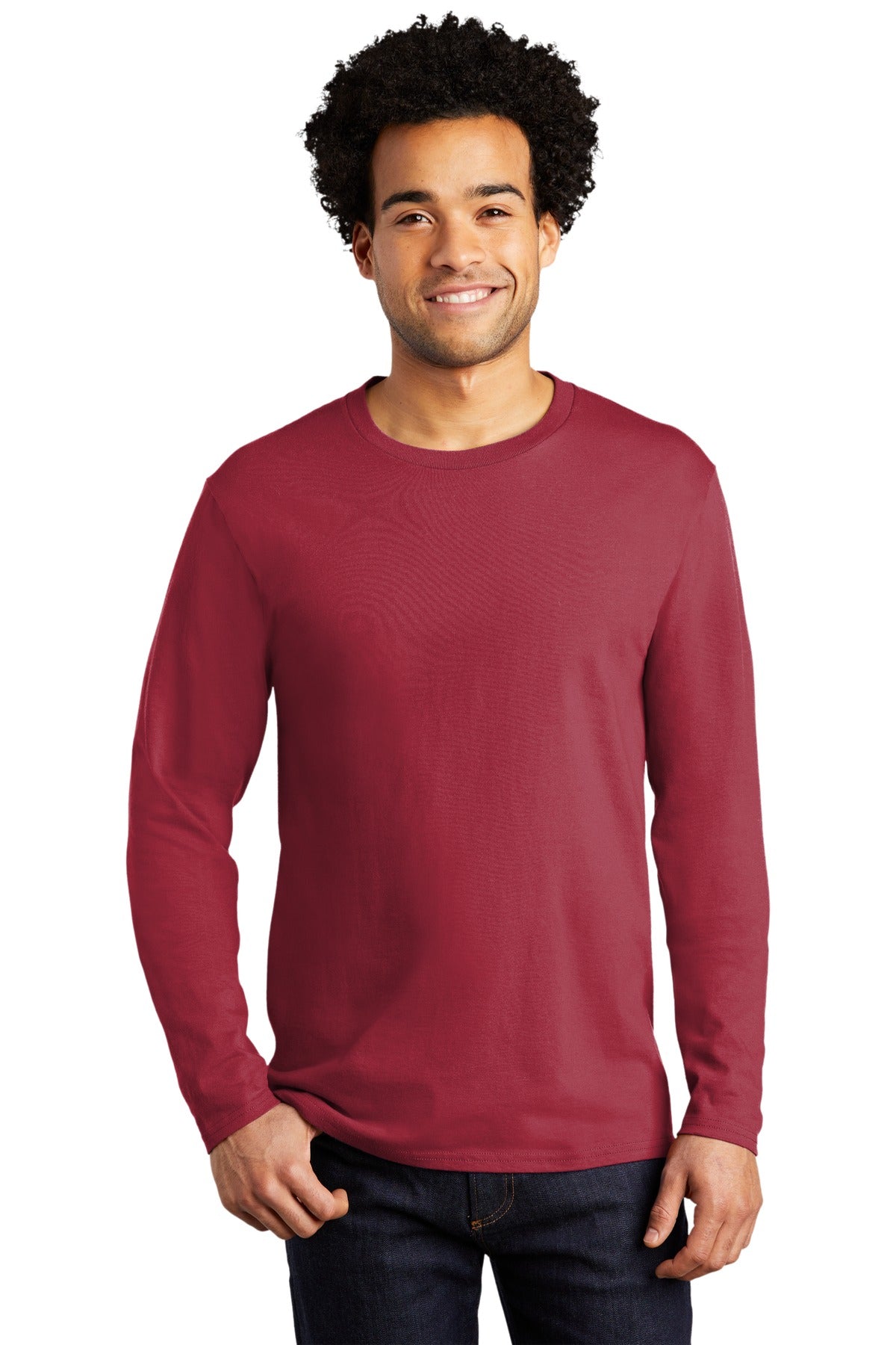 Photo of Port & Company T-Shirts PC600LS  color  Rich Red