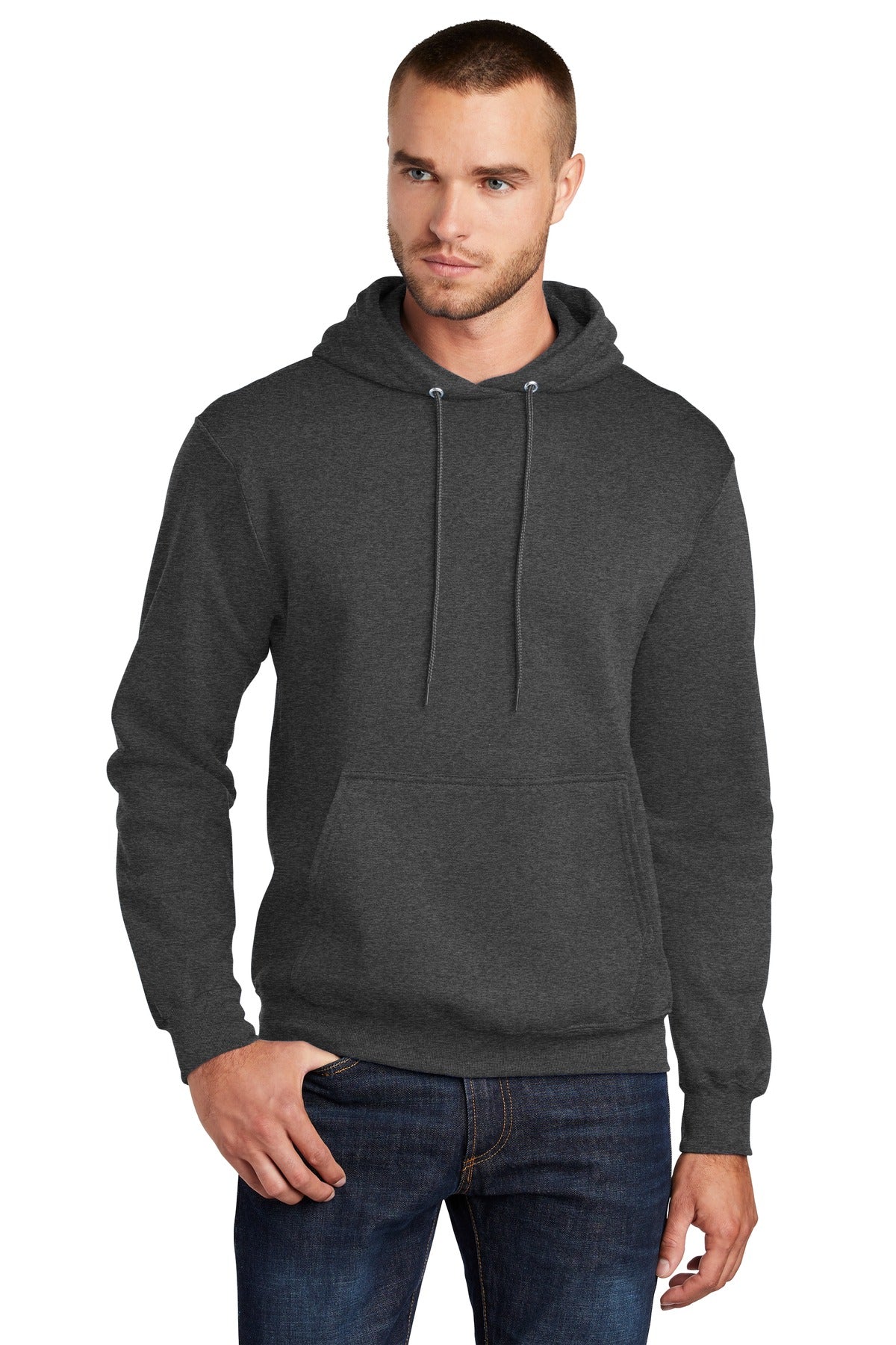 Photo of Port & Company Sweatshirts/Fleece PC78HT  color  Dark Heather Grey
