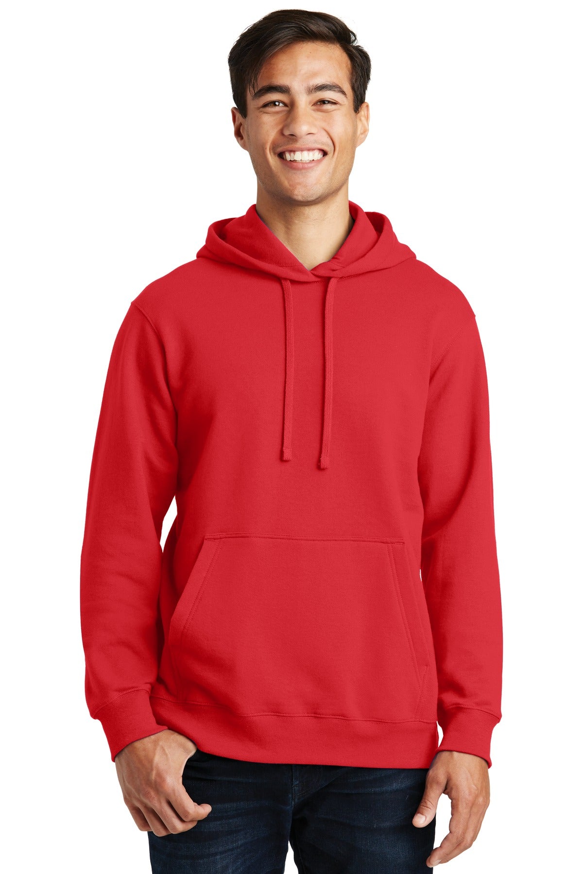 Photo of Port & Company Sweatshirts/Fleece PC850H  color  Bright Red