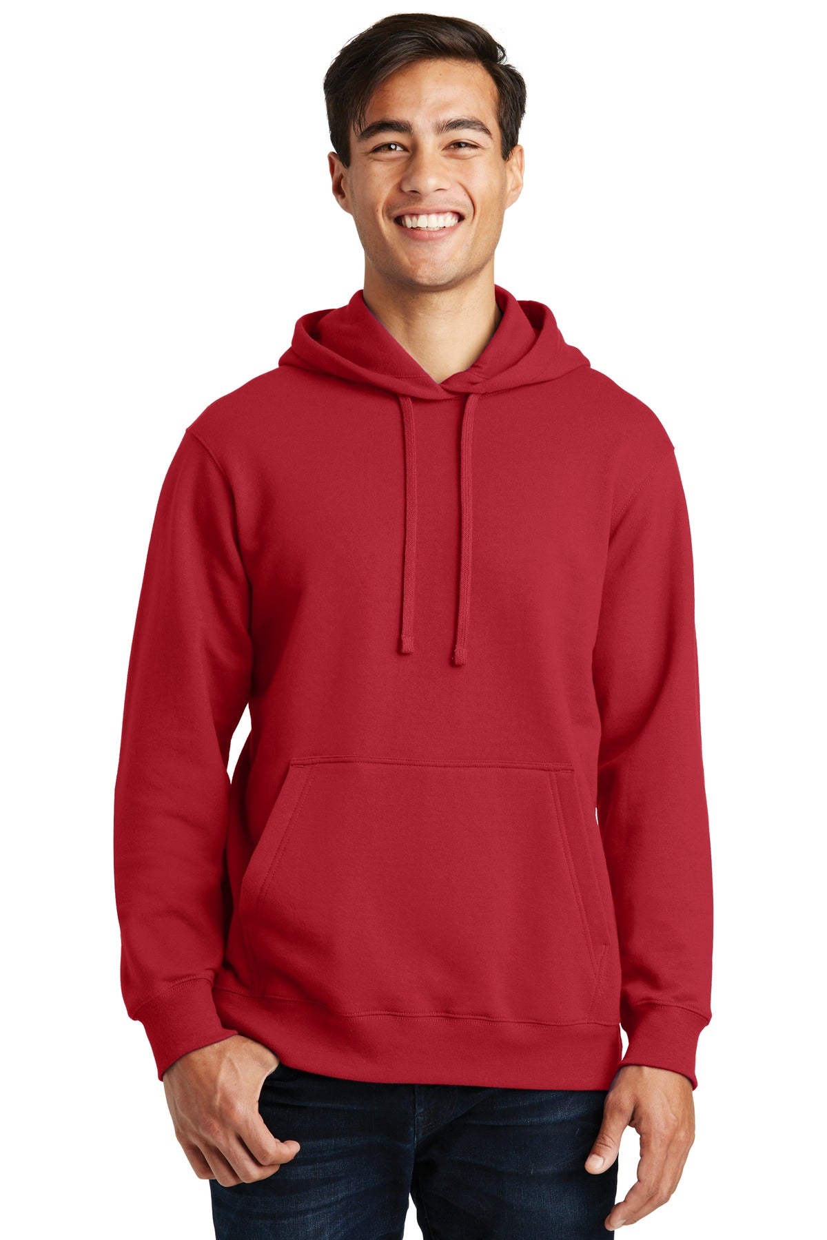 Photo of Port & Company Sweatshirts/Fleece PC850H  color  Team Cardinal