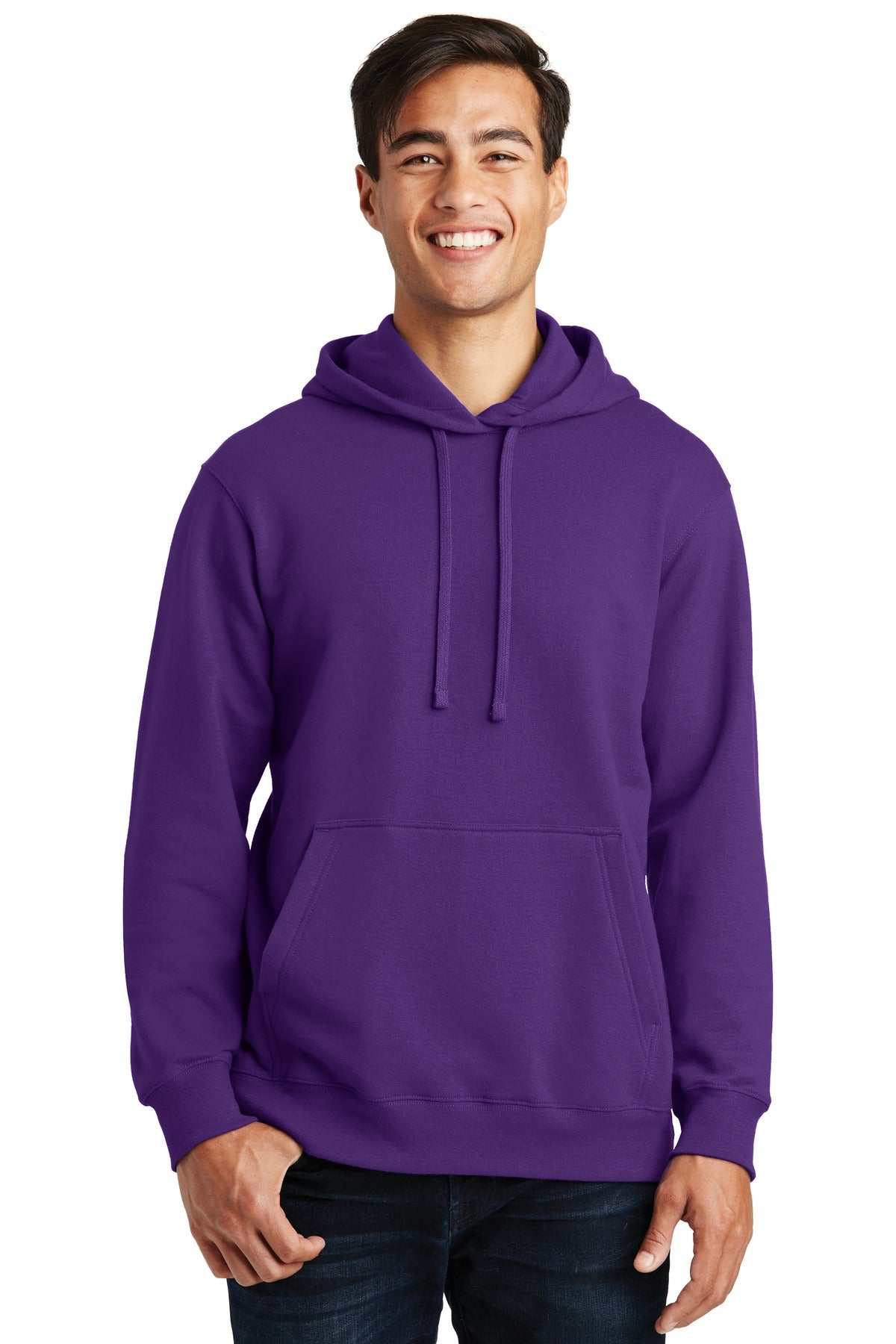 Photo of Port & Company Sweatshirts/Fleece PC850H  color  Team Purple
