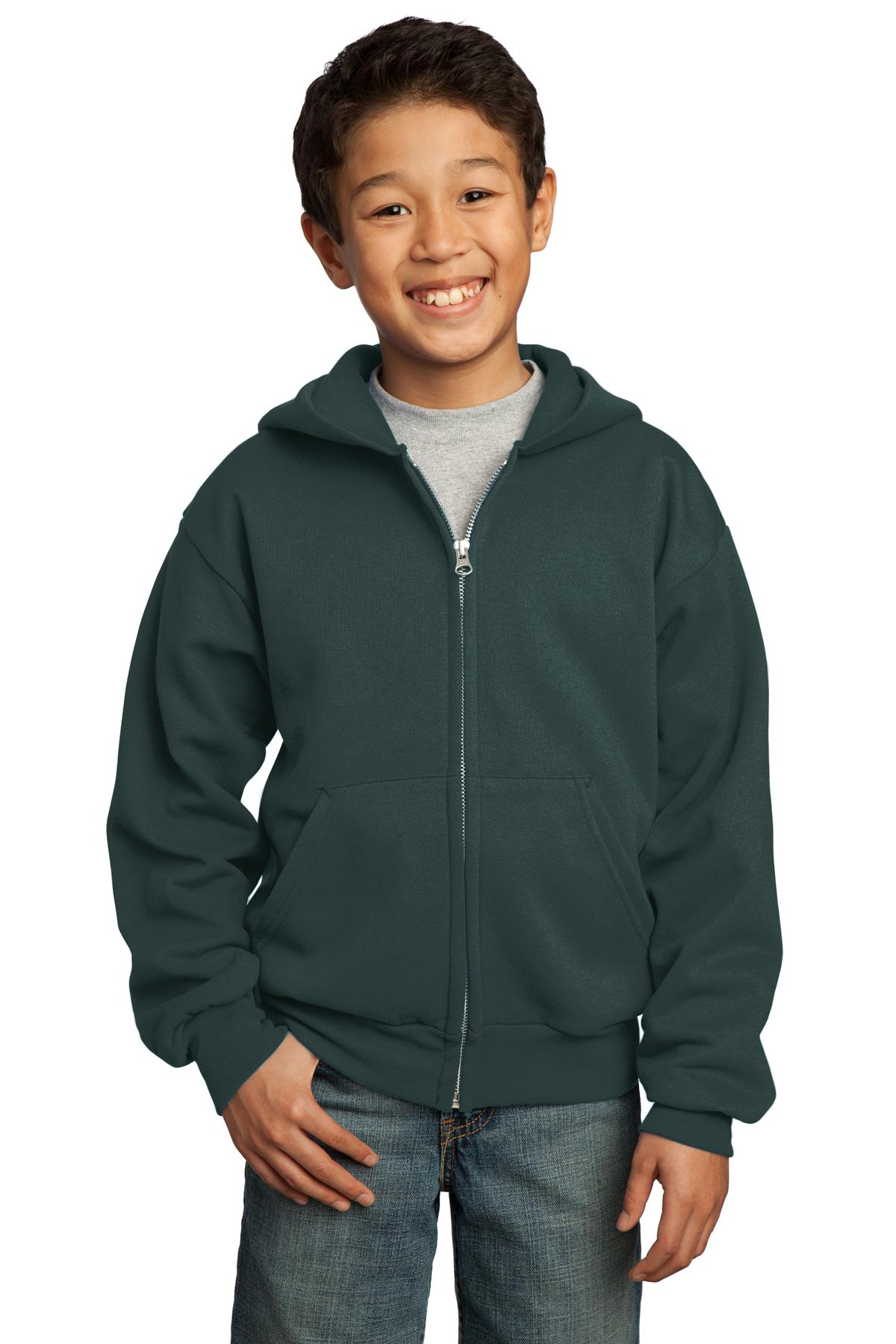 Photo of Port & Company Sweatshirts/Fleece PC90YZH  color  Dark Green