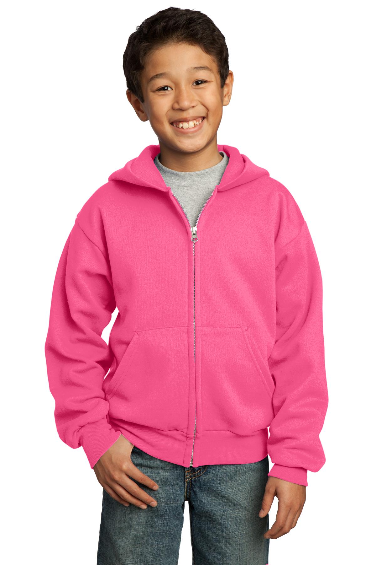 Photo of Port & Company Sweatshirts/Fleece PC90YZH  color  Neon Pink
