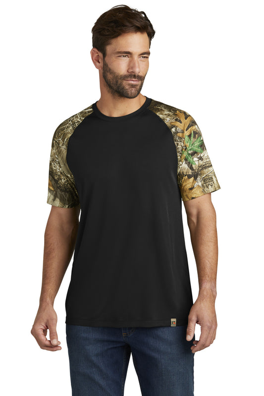 Photo of Russell Outdoors T-Shirts RU151  color  Black/ Realtree Edge