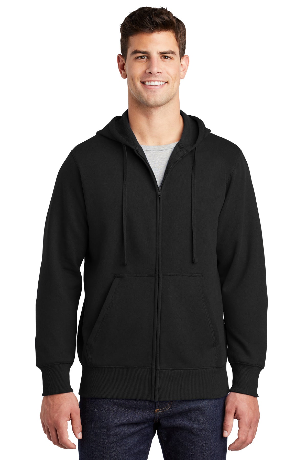 Photo of Sport-Tek Sweatshirts/Fleece ST258  color  Black