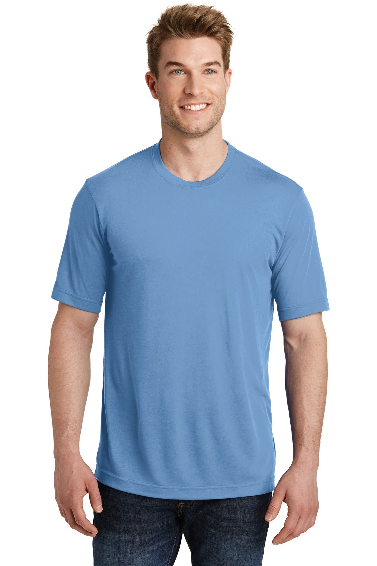 Photo of Sport-Tek T-Shirts ST450  color  Carolina Blue