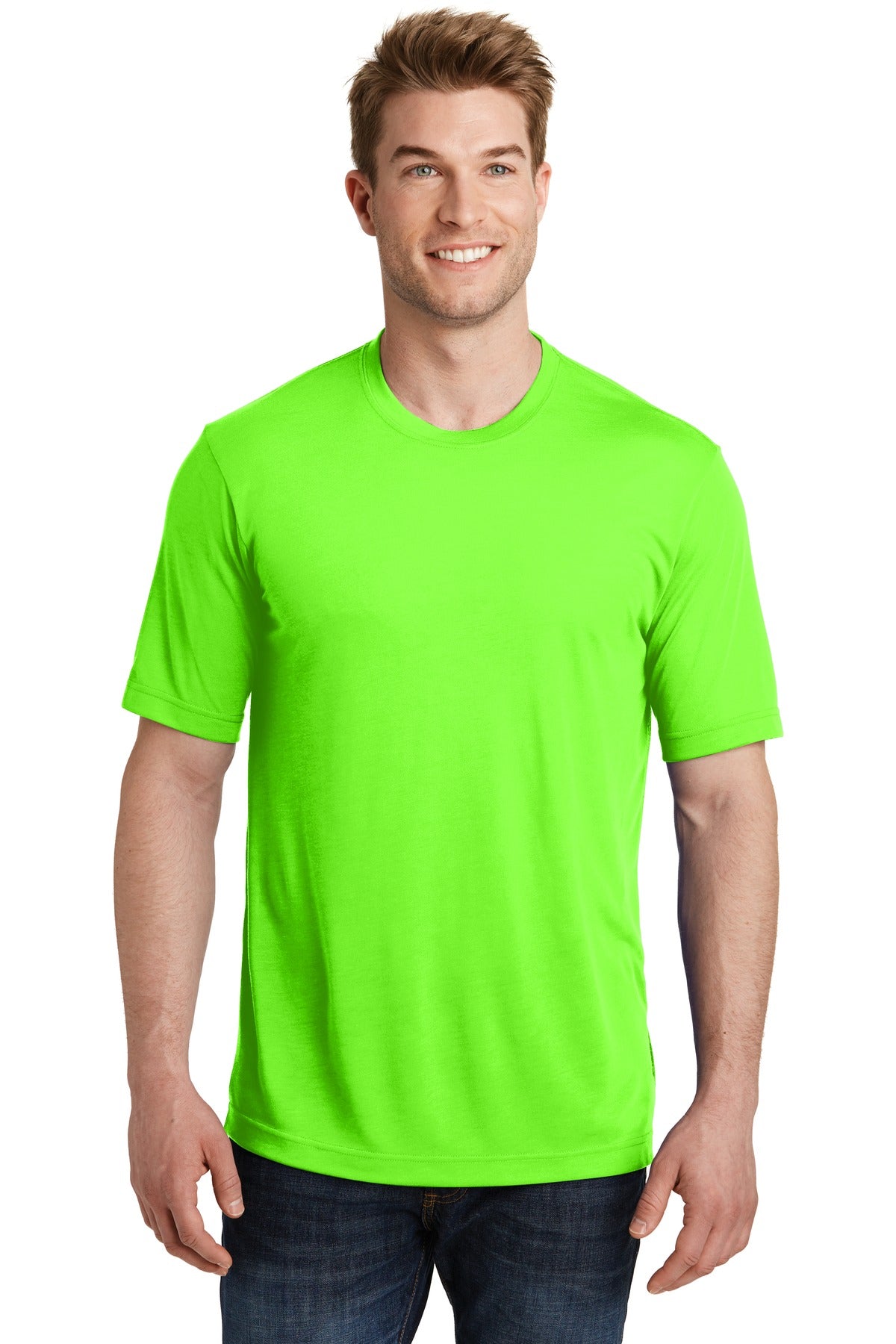 Photo of Sport-Tek T-Shirts ST450  color  Neon Green
