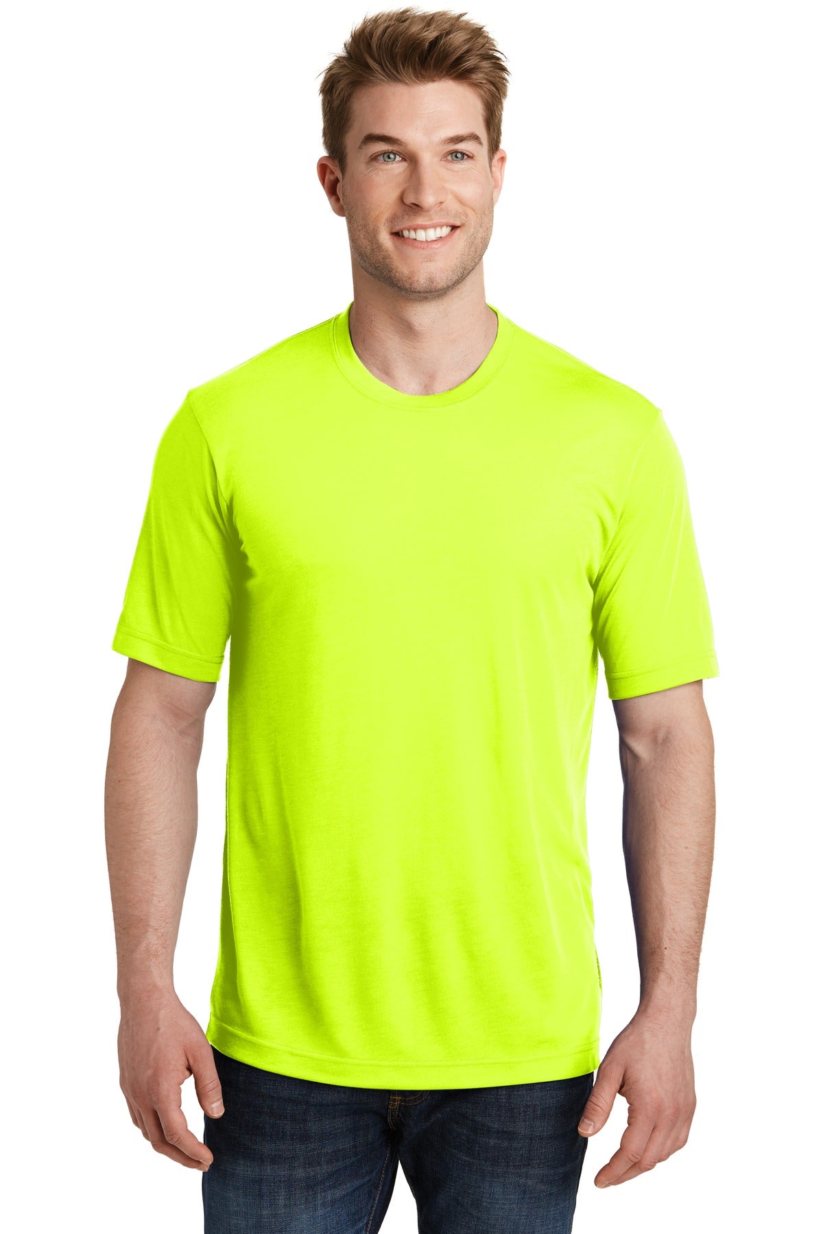 Photo of Sport-Tek T-Shirts ST450  color  Neon Yellow