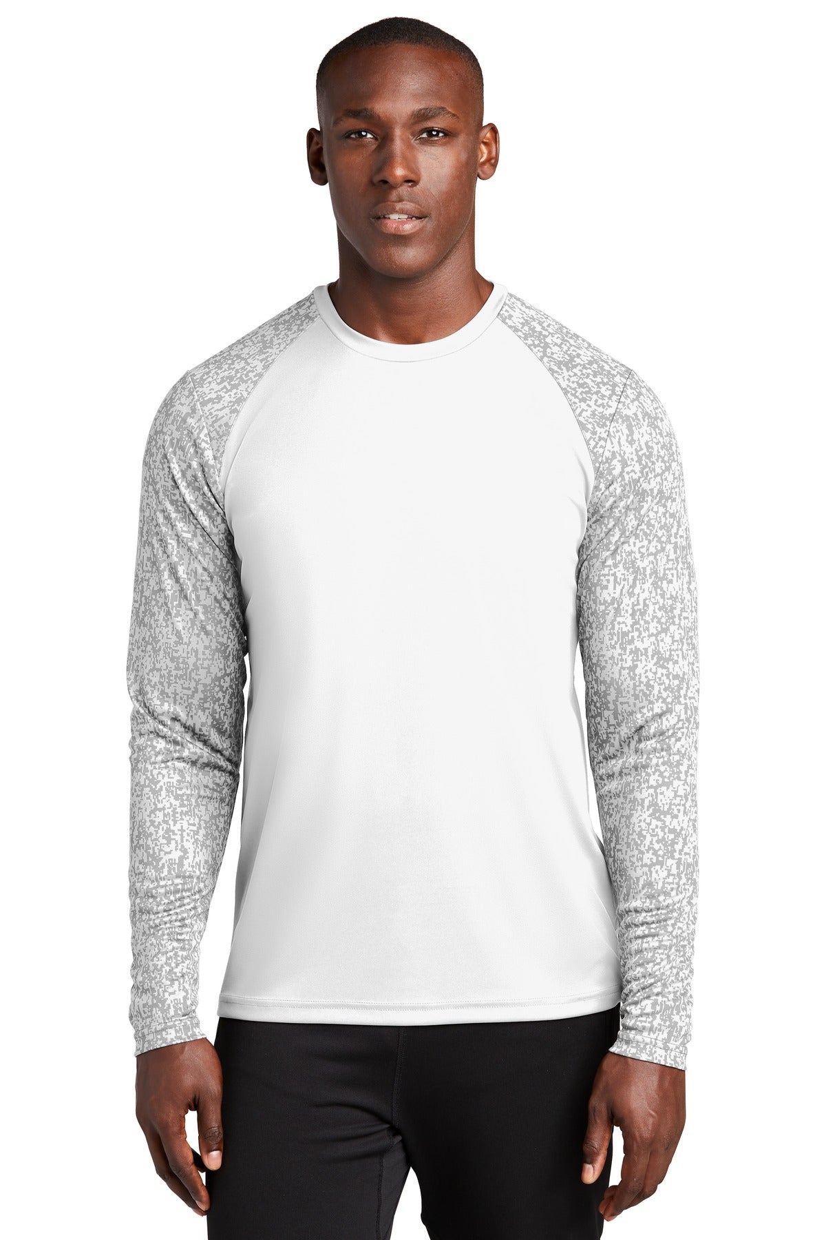 Photo of Sport-Tek T-Shirts ST460LS  color  White