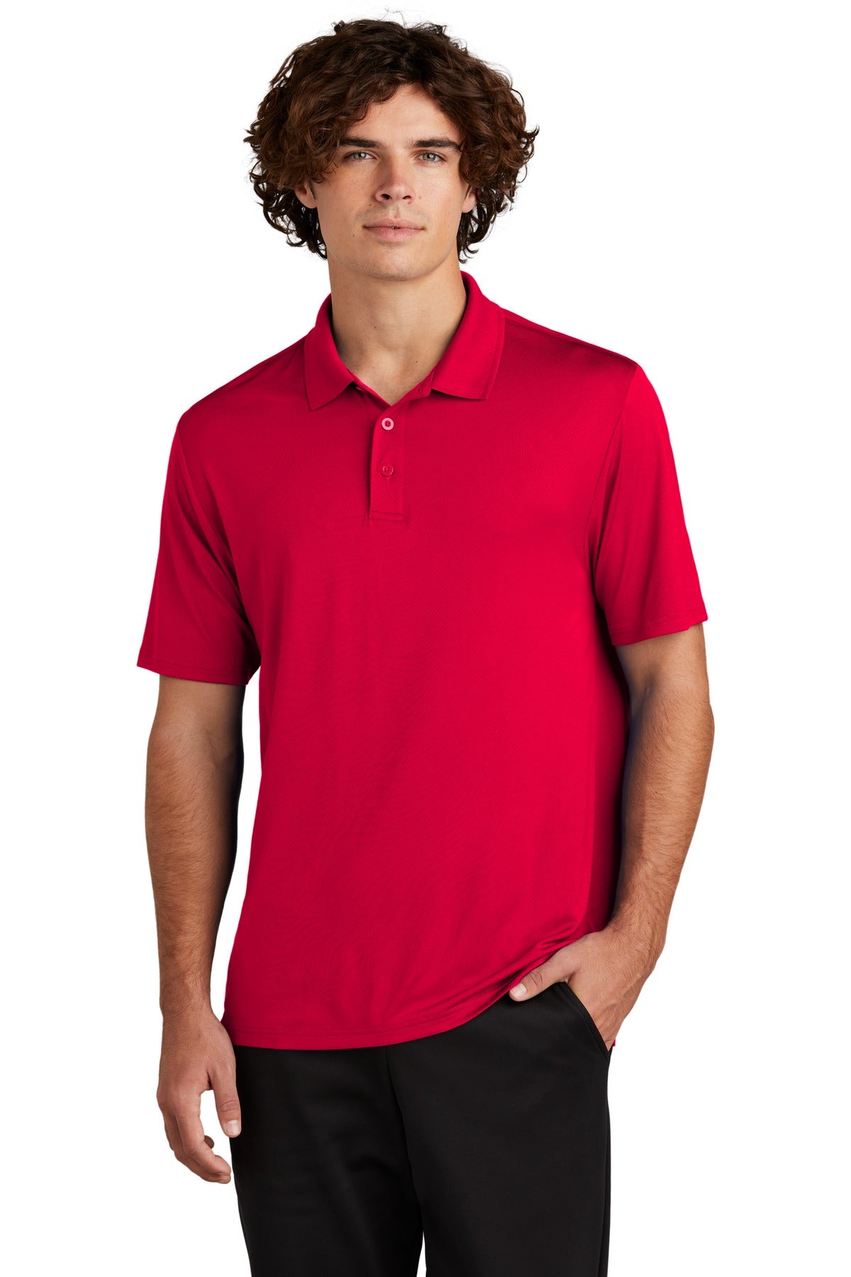 Photo of Sport-Tek Polos/Knits ST535  color  Deep Red