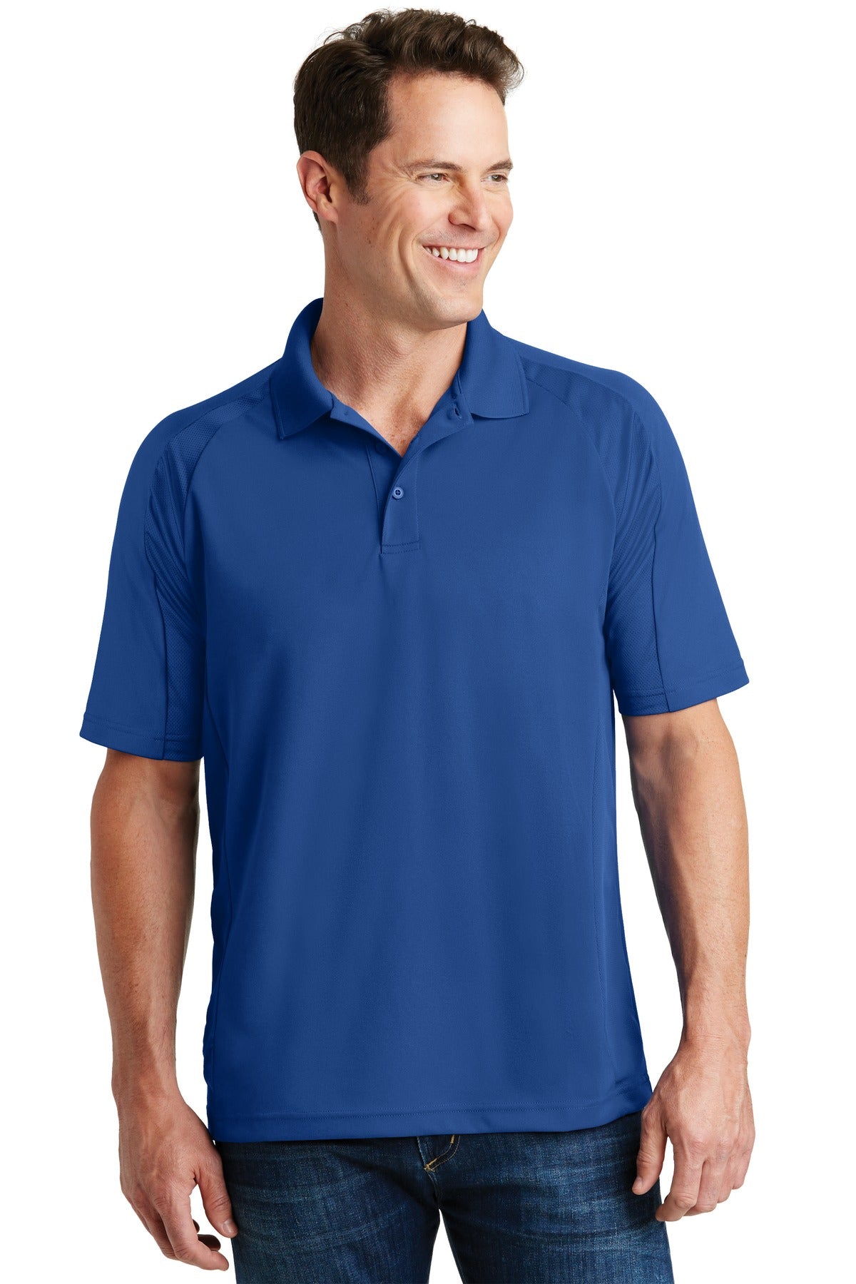 Photo of Sport-Tek Polos/Knits T474  color  Royal