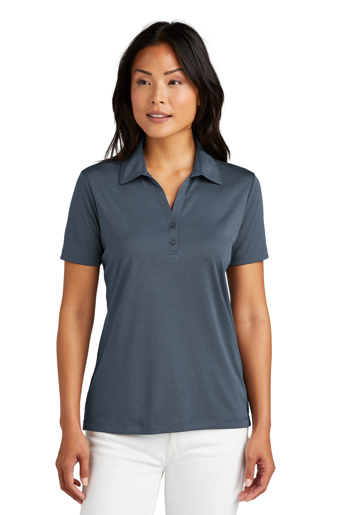 Photo of TravisMathew Ladies TM1WX002  color  Vintage Indigo/ Black