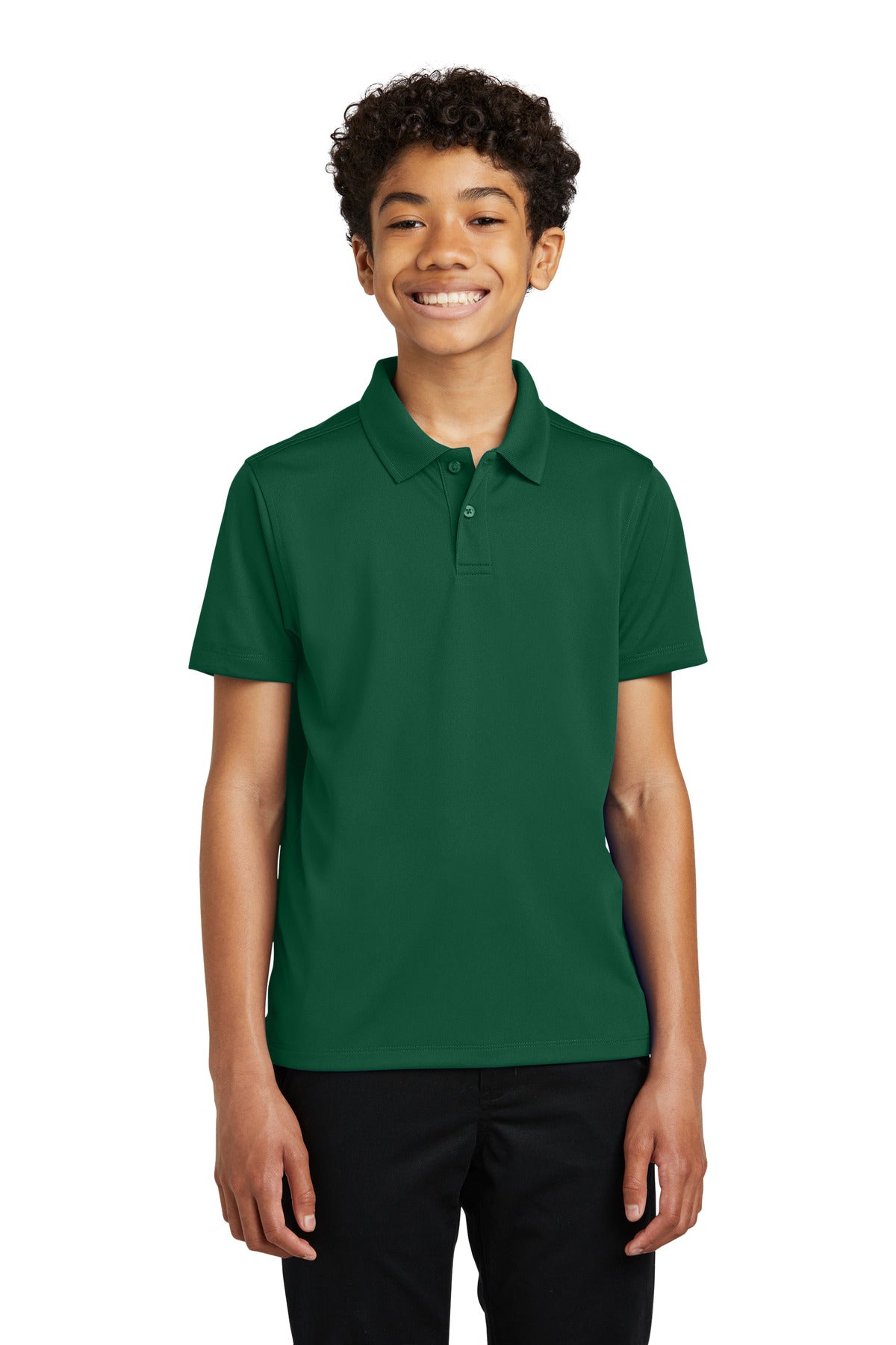 Photo of Port Authority Polos/Knits Y110  color  Deep Forest Green