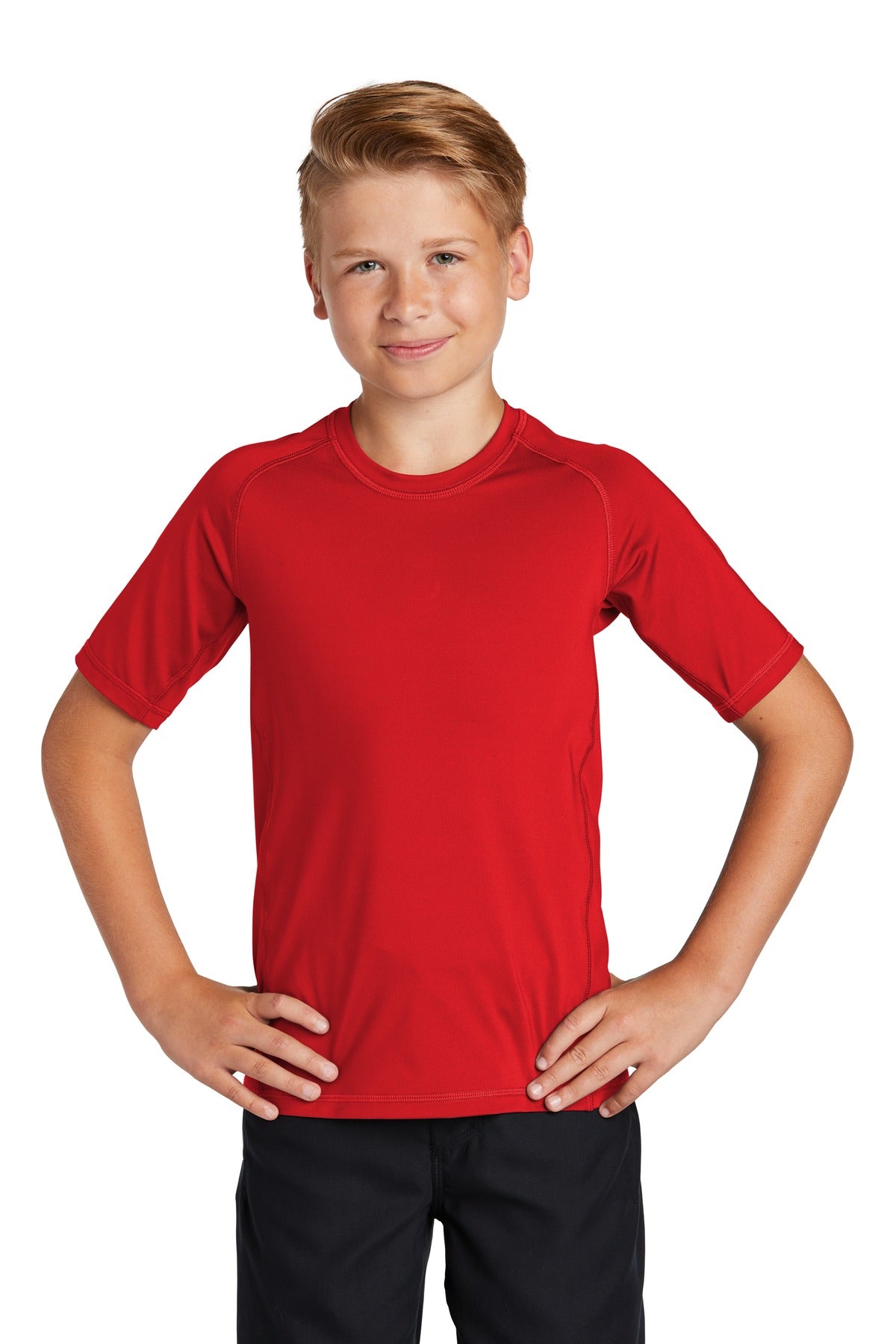 Photo of Sport-Tek T-Shirts YST470  color  True Red