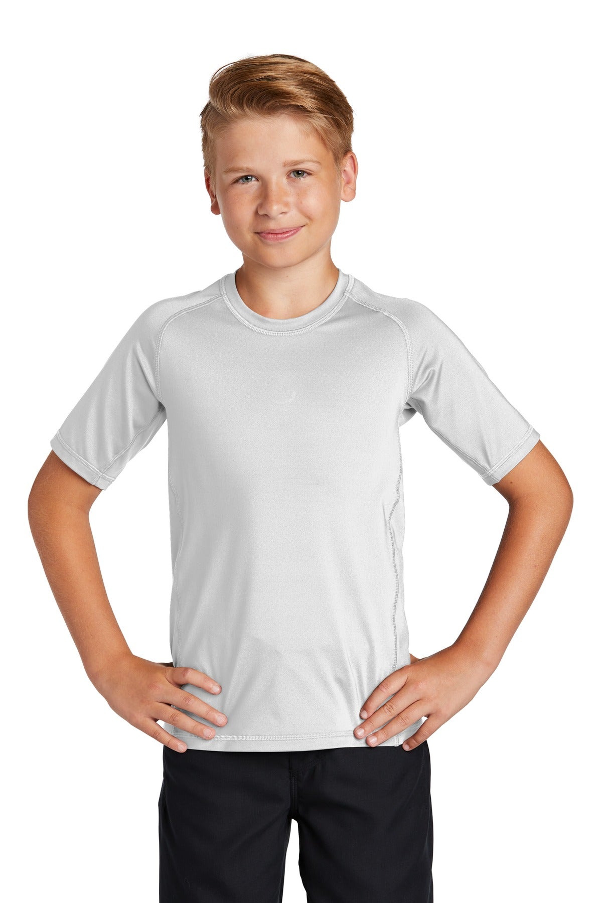 Photo of Sport-Tek T-Shirts YST470  color  White