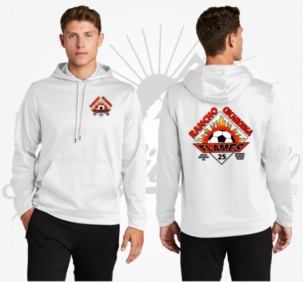 Flames Sport-Wick Performance Hoodies