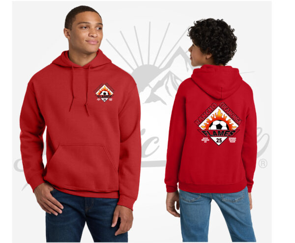 Flames Cotton / Poly Hoodies (pullover & full zip)