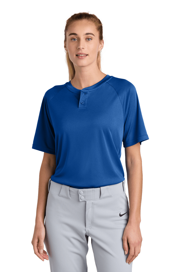 Sport-Tek® PosiCharge® Competitor™ 2-Button Henley - ST359 - Image 2